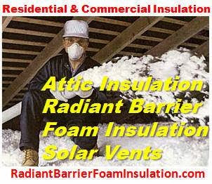 Radiant Barrier Foam Insulation